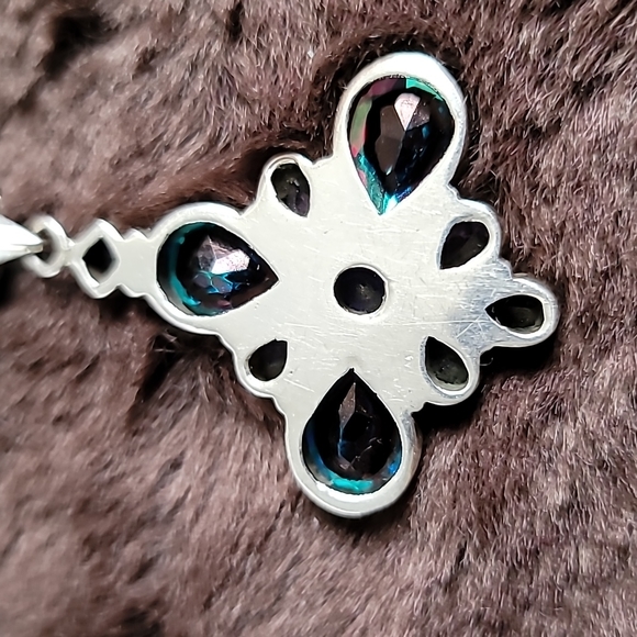 Sterling Statement Necklace - Picture 8 of 9